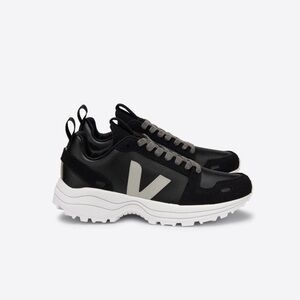 Rick Owens x Veja Hiking Sneaker in Black Pearl